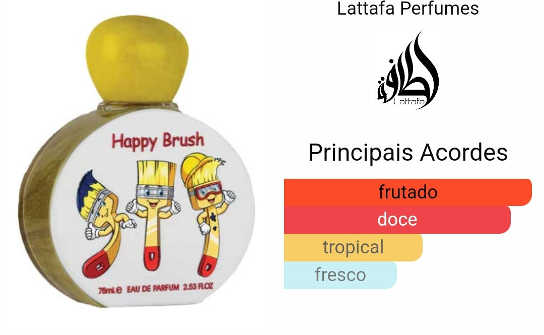 Happy brush crianças 75ml