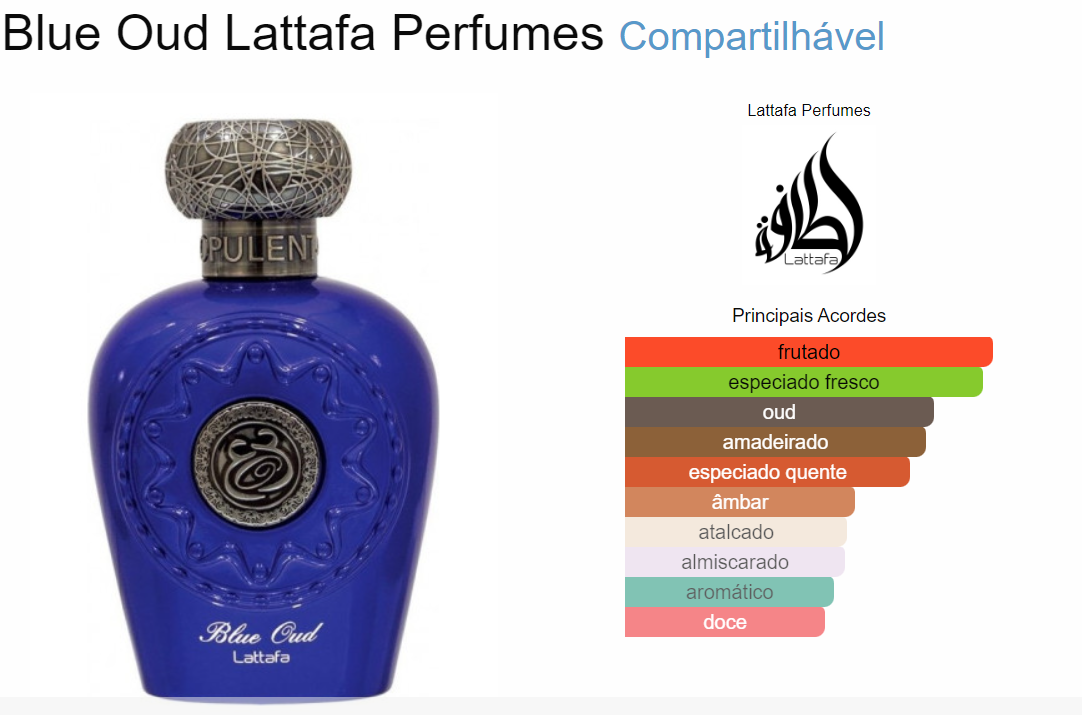 Lattafa Blue Oud Men 100 Ml