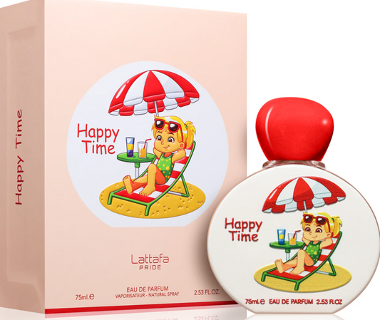 Lattafa Kids Happy Time Eau de Parfum para crianças 75 ML