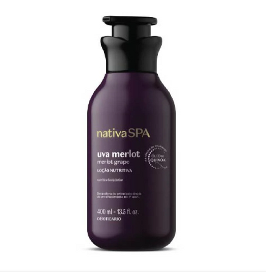Loção Hidratante Corporal Nativa Spa Uva Merlot 400ml