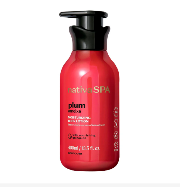 Loção Hidratante Nativa SPA Ameixa, 400ml