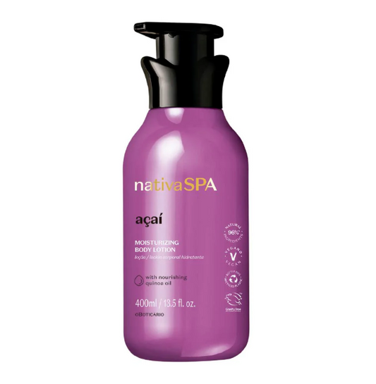 Loção Hidratante Nativa SPA Açaí, 400ml
