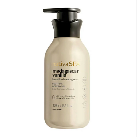 Loção Hidratante Nativa SPA Baunilha de Madagascar, 400ml