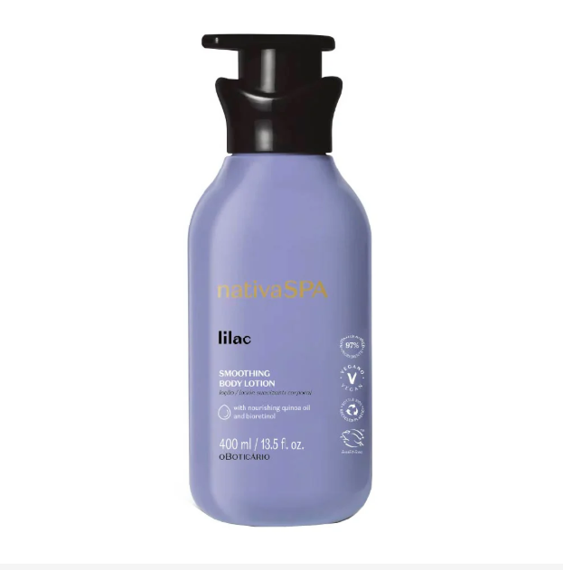 Loção Hidratante Nativa SPA Lilac, 400ml