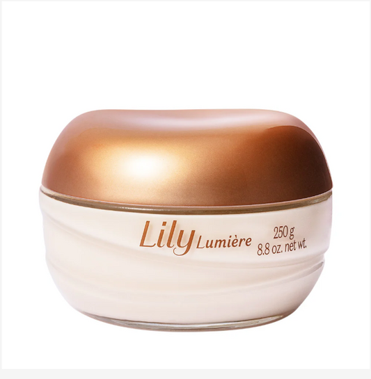 Creme Hidratante Acetinado Lily Lumière, 250g