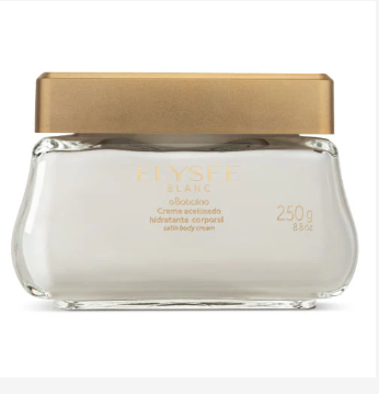 Creme Hidratante Acetinado Elysée Blanc, 250gr