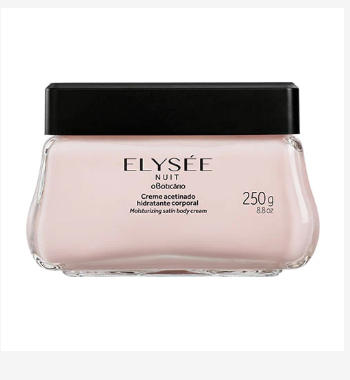 Creme Hidratante Acetinado Elysée Nuit, 250gr