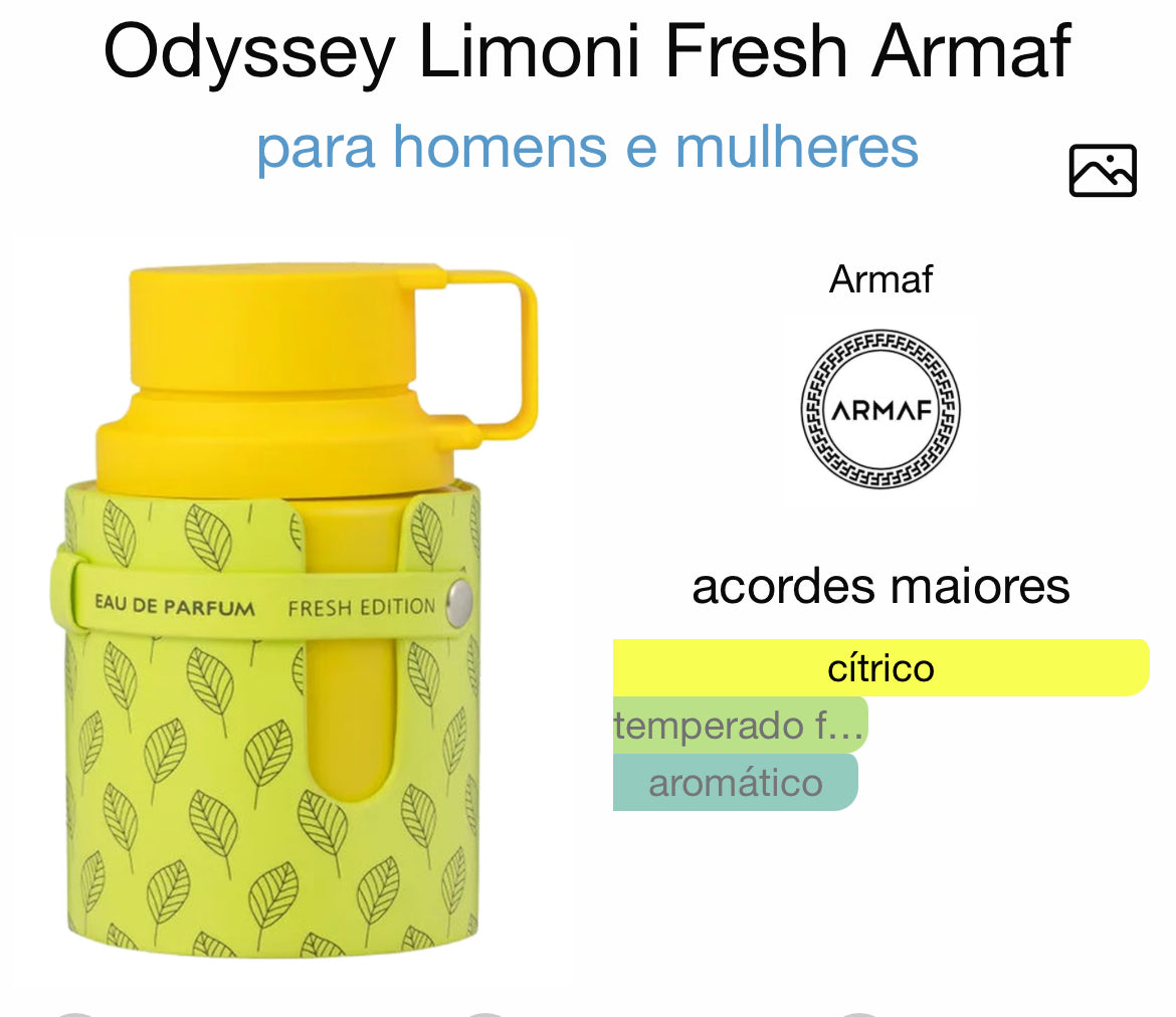 Odyssey Limoni Fresh Armaf 100 ml