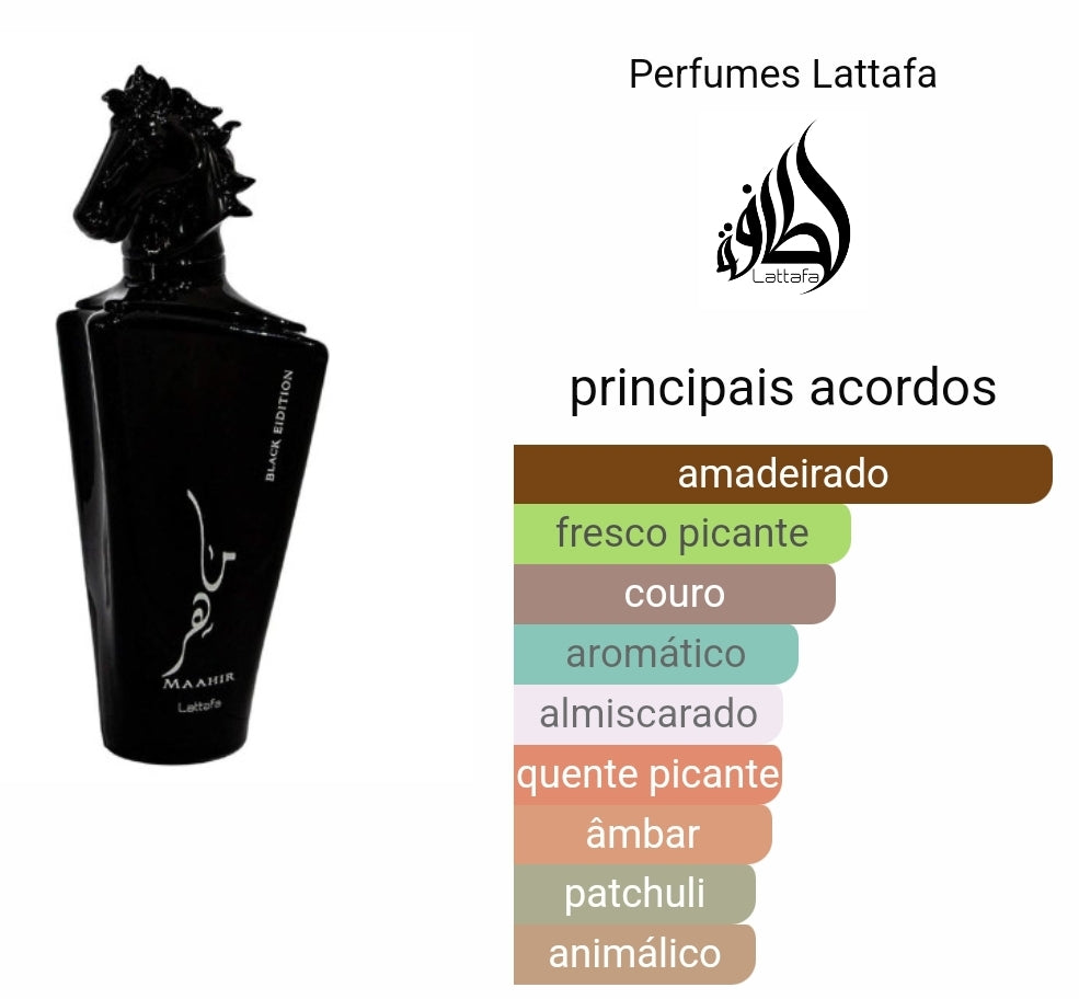 Maahir Black Edition Lattafa 100ml