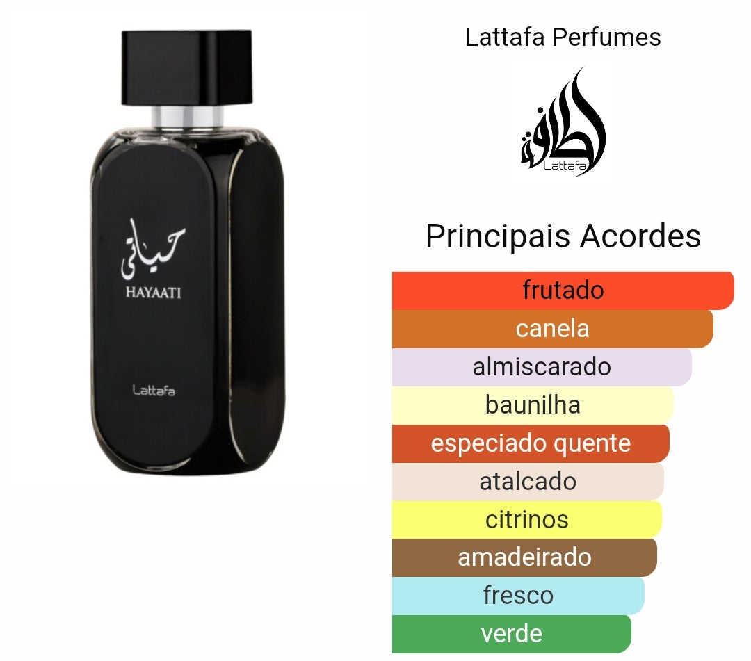 Hayaati black lattafa 100ML