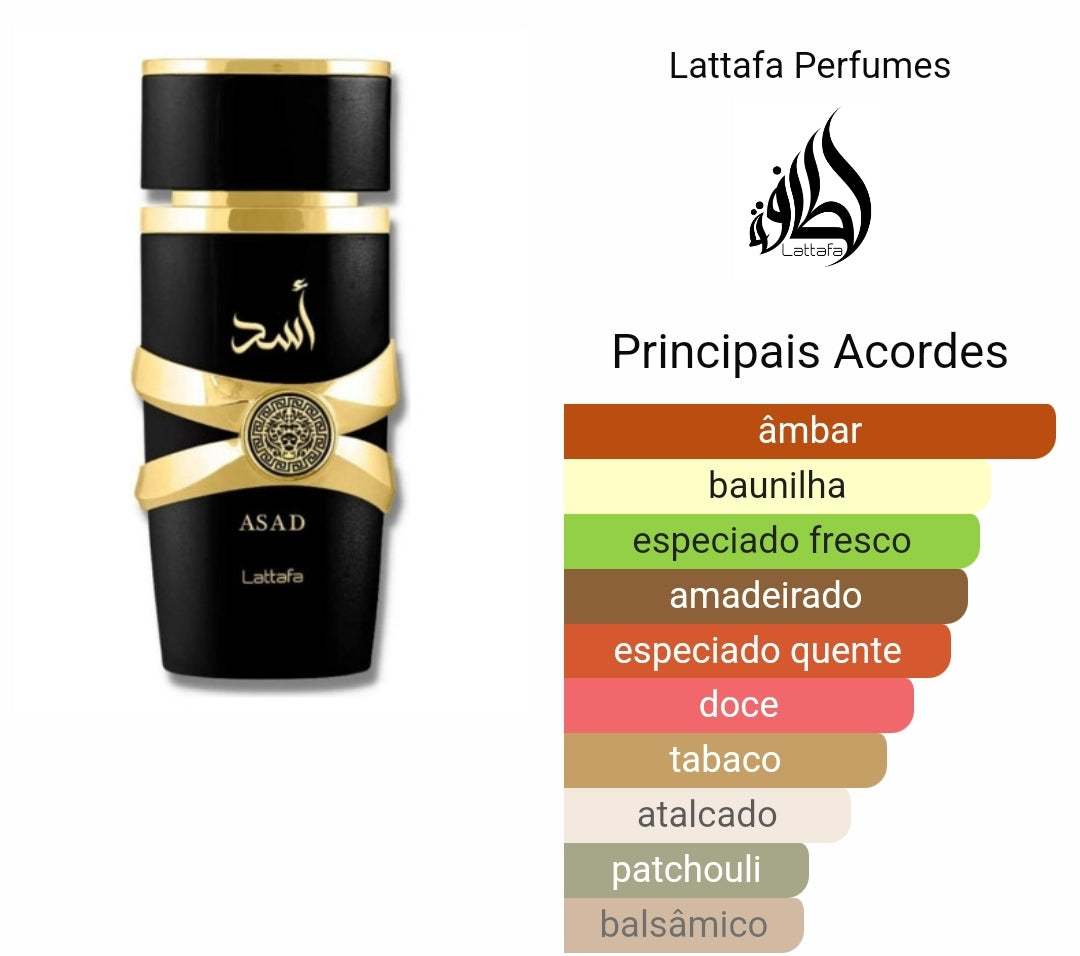 ASAD BLACK LATTAFA 100ML