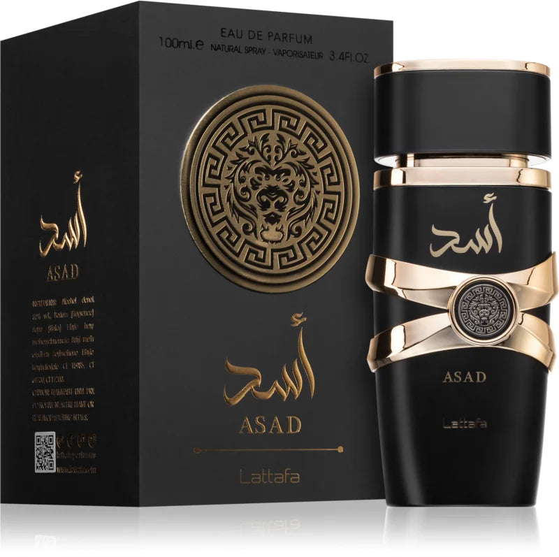 ASAD BLACK LATTAFA 100ML